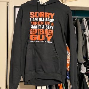 “Sorry Taken By A Sept. Guy” Hoodie